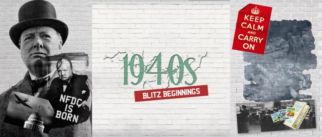 History - 1940s Blitz Beginnings