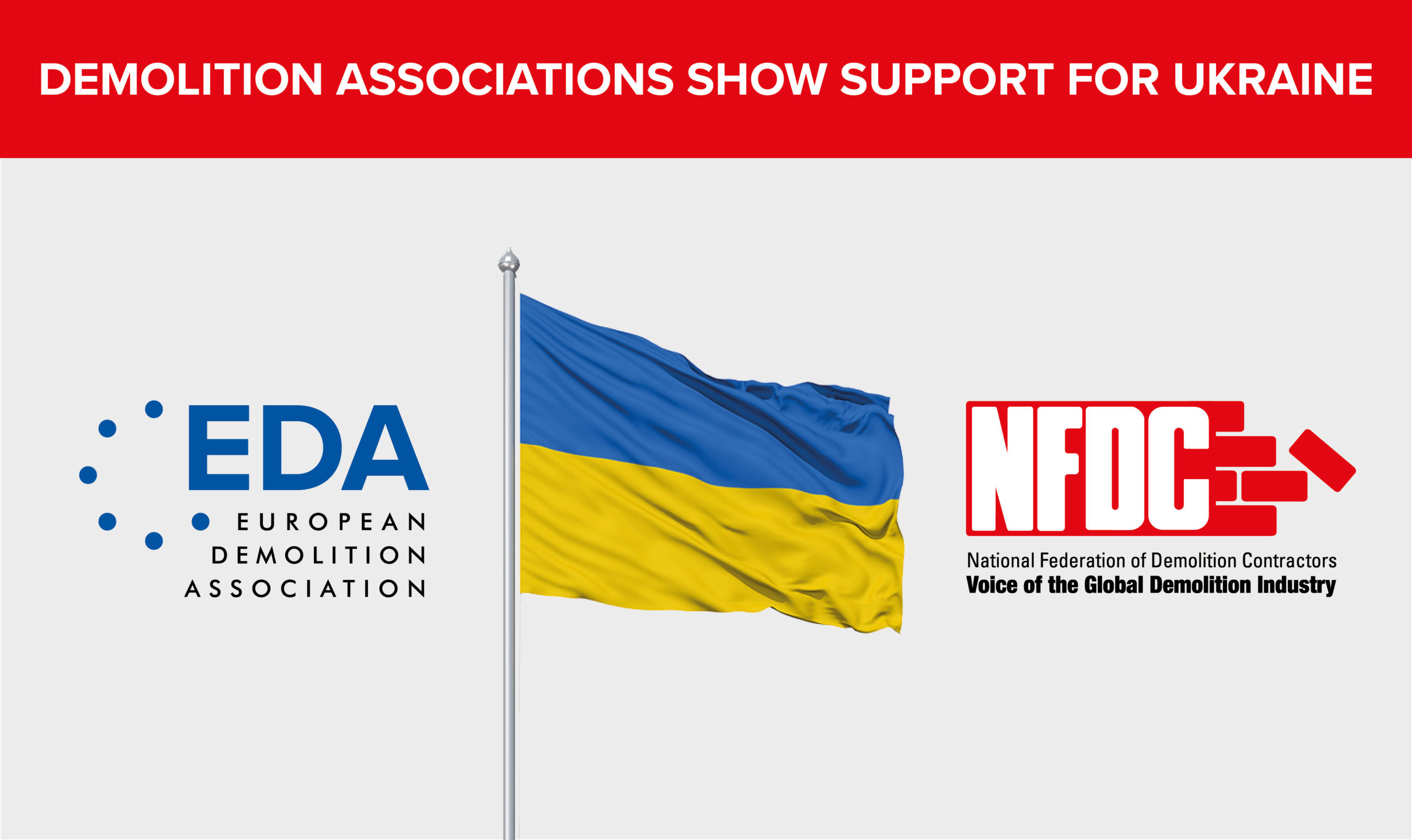 Demolition Associations share messages of support for Ukraine