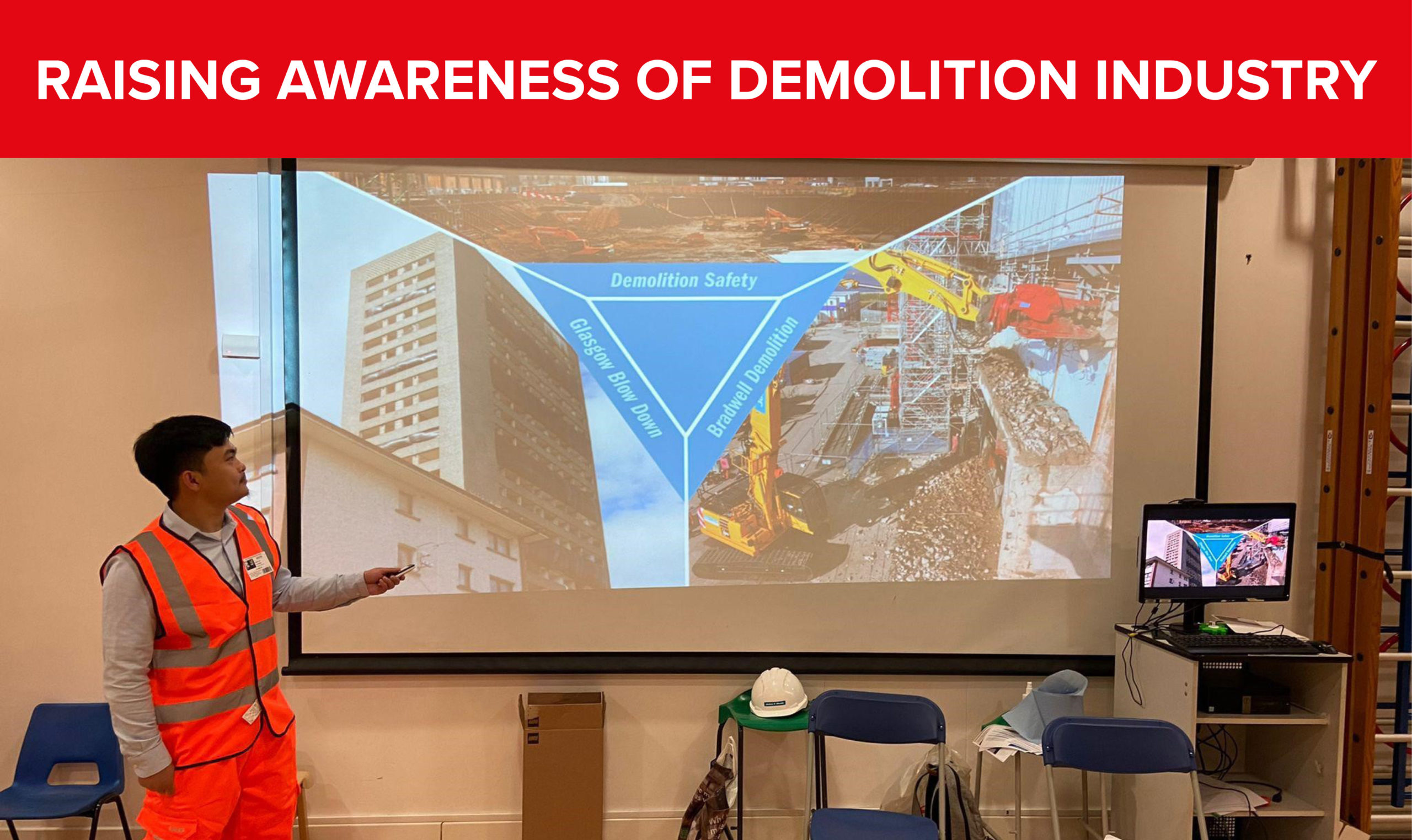 School Visit: Raising Awareness of the Demolition and Construction Industry