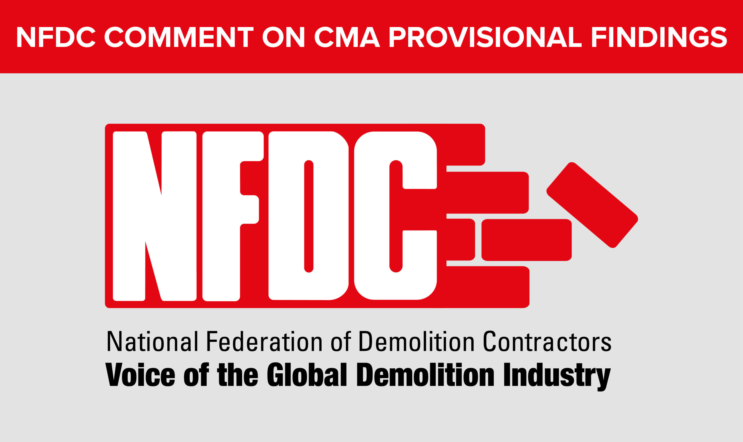 NFDC President and CEO issue comment following CMA announcement.