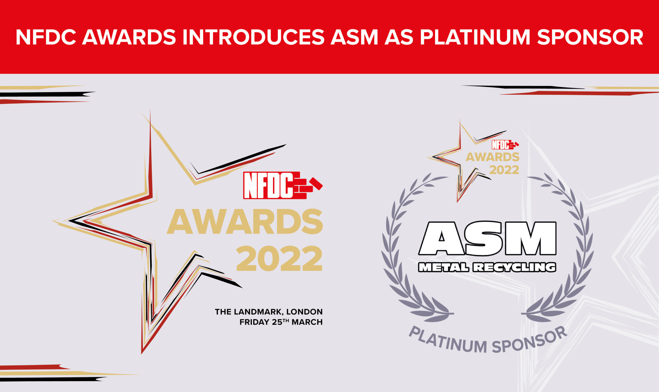 ASM Metal Recycling Announced as Platinum Sponsor of NFDC Awards