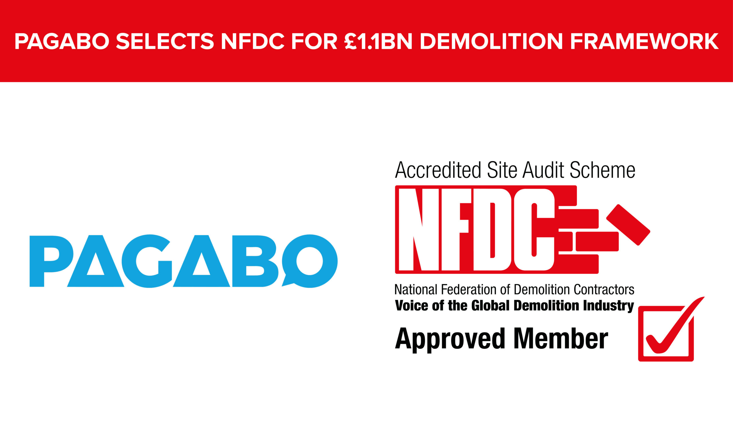 Pagabo selects NFDC for £1.1bn demolition framework