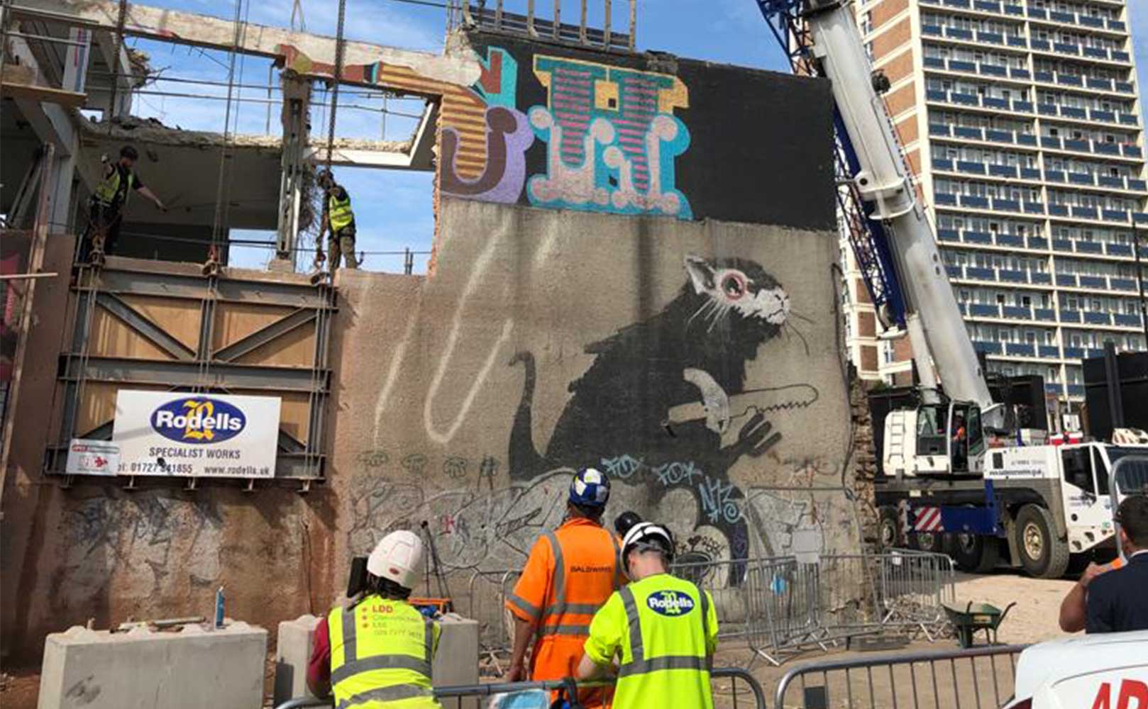 Recovered Banksy’s to return to their original home