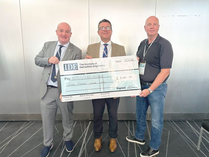 IDE Supports President’s Charity with Generous Donation